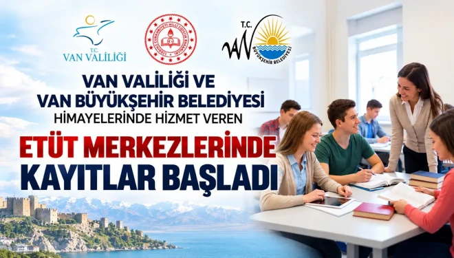 Van’da etüt merkezlerinde kayıt dönemi başladı