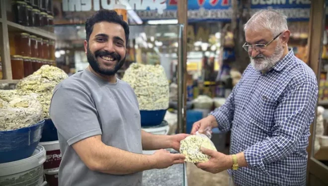 Van’ın meşhur otlu küp peyniri
