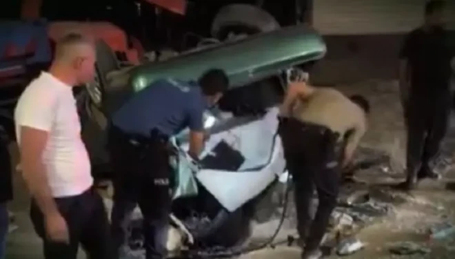 Erciş’te takla atan otomobilin sürücüsü ağır yaralandı