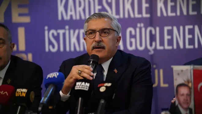 AK Partili Yayman, Van'da konuştu