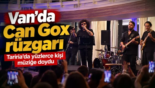 Van’da Can Gox, Tariria’da müzikseverlerle buluştu