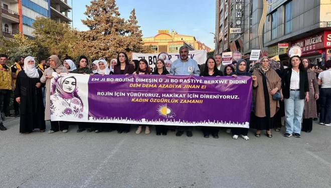 Rojin Kabaiş için Van'da yürüyüş
