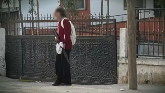 Van'da öğrenci, okula tüfekle geldi