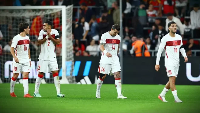 A Milli Takım, Belçika'ya 3 golle mağlup oldu