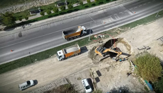 VASKİ 1500'lük ana su hattındaki arızaları giderdi