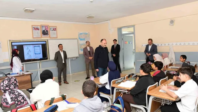 İl Milli Eğitim Müdürü Çandıroğlu’ndan Çatak’a ziyaret