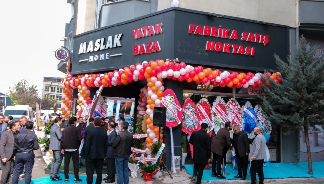 Van’da Maslak Home Mobilya hizmete açıldı