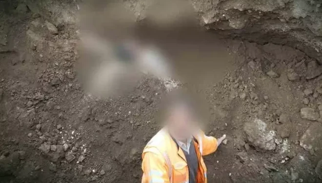 Van’da göçük altında kalan işçi