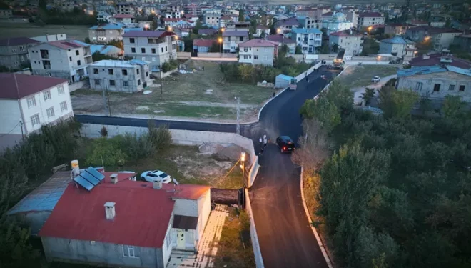 Gündoğdu Mahallesi Abalar Sokak yeni yüzüne kavuştu