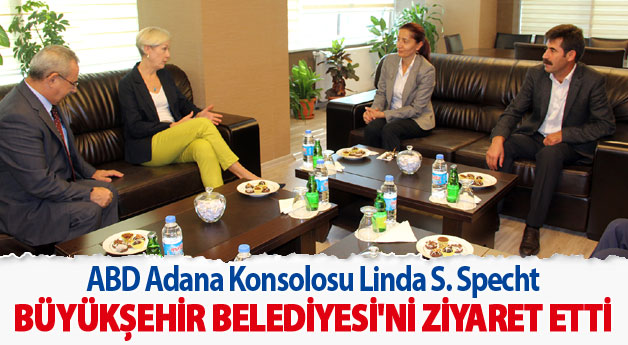 ABD Adana Konsolosu Linda S. Specht, Van Büyükşehir Belediyesi'ni ziyaret etti