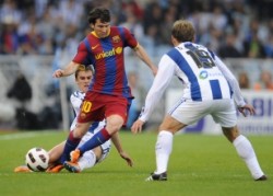 İşte Racing Santander - Barcelona maçı özeti golleri video 11 Mart 2012  Video izle