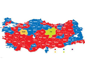 Türkiye'de il il taraftar sayısı çıkarıldı İşte taraftar haritası