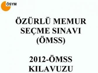 2012 ÖMSS Sınav Soruları Konuları ve Soru Dağılımları