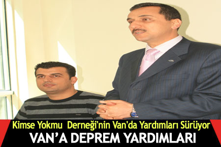  Kimse Yokmu  Derneği'nin Van'da Yardımları Sürüyor    - Van Haberleri
