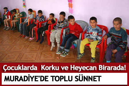 Muradiye'de Toplu Sünnet Töreni  - Yerel Haberler Muradiye Haberleri