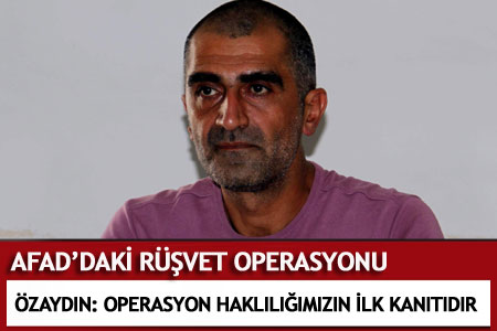 Afad'taki Rüşvet Operasyonu    - Van Haberleri