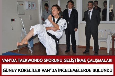 Van'da Taekwondo Sporunu Geliştirme Çalışmaları  - Van Haberleri
