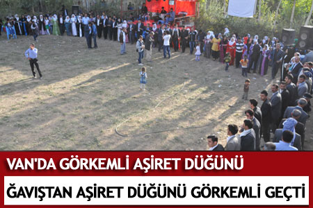 Van'da Görkemli Aşiret Düğünü    - Van Haberleri