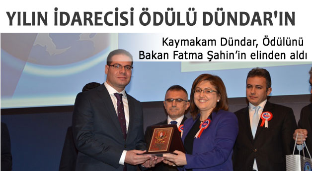 Çaldıran Kaymakamı Dündar Yılın İdarecisi Seçildi  - Çaldıran Haberleri