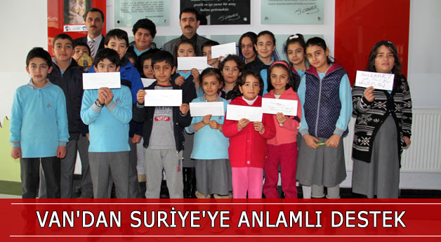 Vanlı Öğrencilerden Suriyelilere Yardım Eli