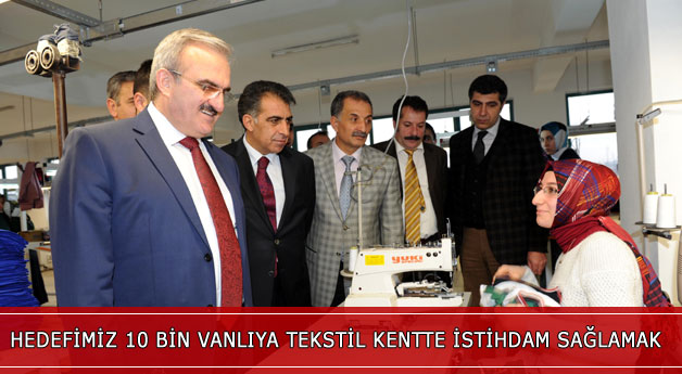 Vali Karaloğlu Tekstilciye Moral Ziyaretinde Bulundu