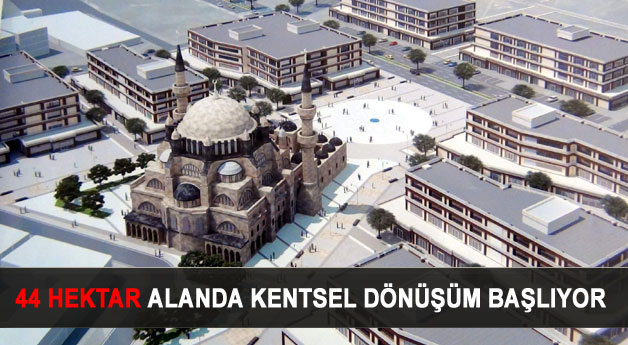 Van’ın Erciş İlçesinde Kentsel Dönüşüm Çalışmaları