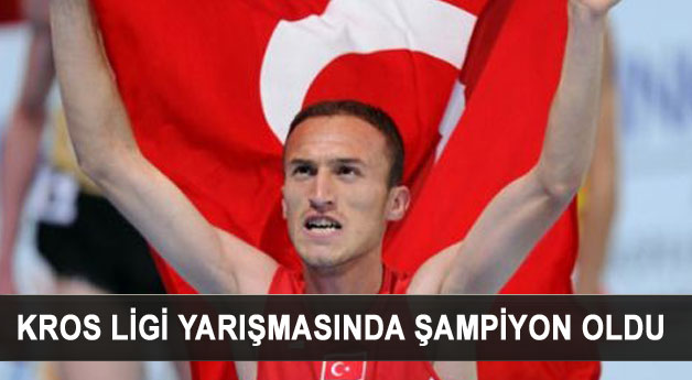 Kemal Koyuncu Kros Ligi Yarışmasında 1.Oldu