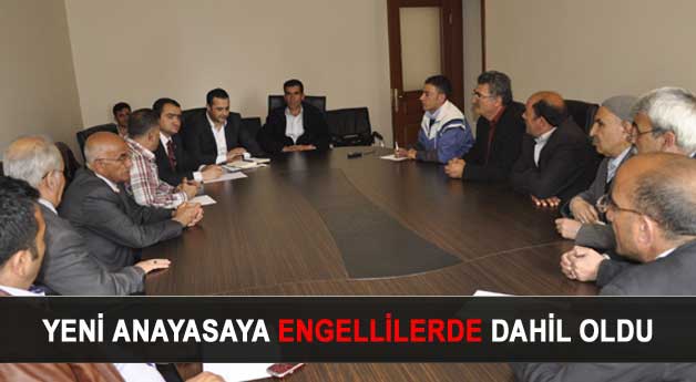 Engelilerde artık yeni anayasada