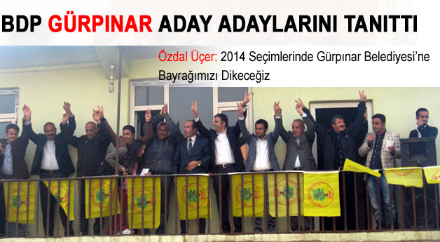 BDP Özdal Üçer'in Katılımıyla Gürpınar Aday Adaylarını Tanıttı