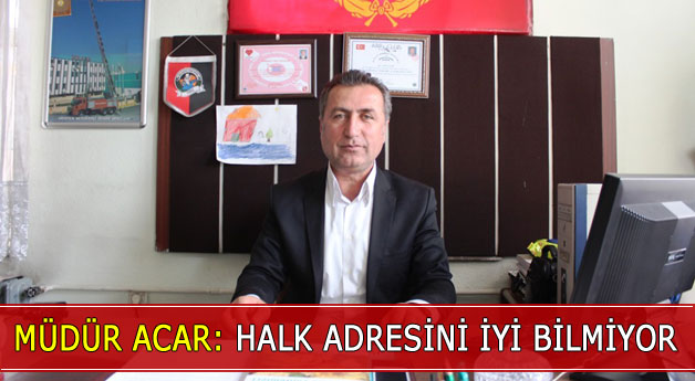 Van Belediyesi İtfaiye Müdürü Acar Açıklamalarda Bulundu