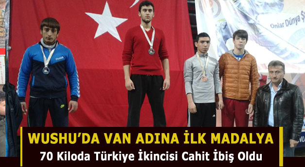 Türkiye Gençler Wushu Şampiyonası’nda Vanlı Sporcu İkinci Oldu