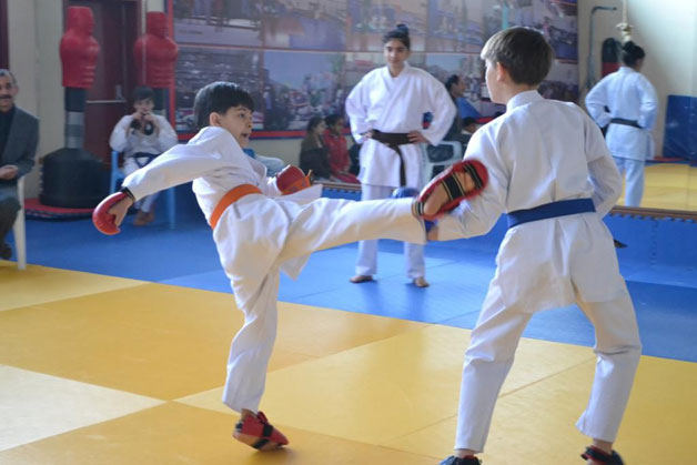 Van'da Karate Sporuna Büyük İlgi