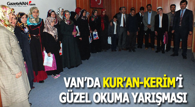 Van'da Kur'an-Kerim'i Güzel Okuma Yarışması Düzenlendi