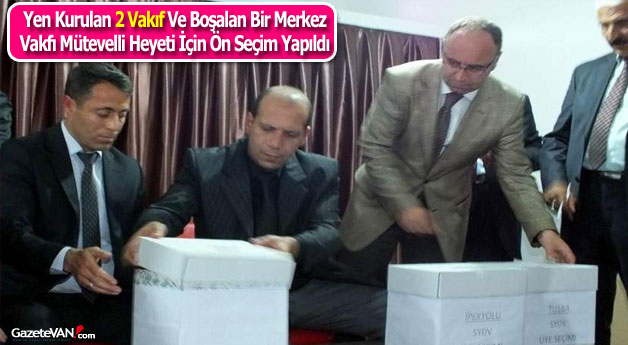 Van SYDV'ye Üye Seçimi Yapıldı 