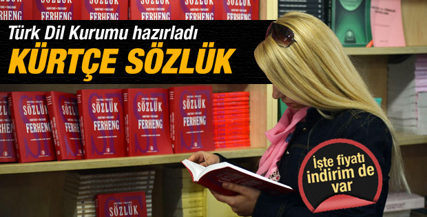 TDK'nın Kürtçe Sözlüğü Satışa Çıktı