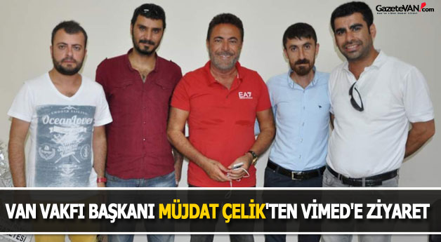 Van Vakfı Başkanı Çelik’ten VİMED’e Ziyaret