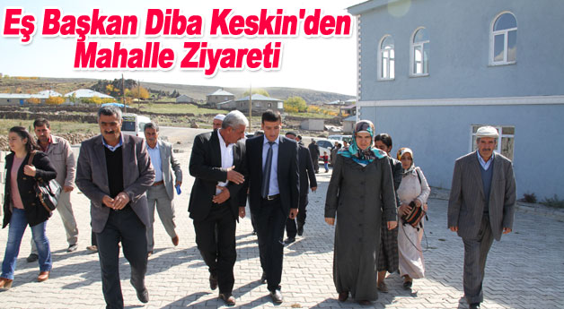Eş Başkan Diba Keskin'den Mahalle Ziyareti
