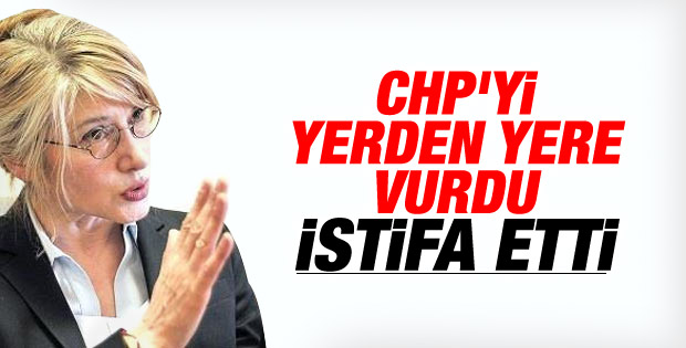 CHP'li Emine Ülker Tarhan İstifa Etti (İşte Gerekçesi)