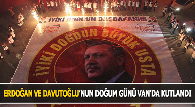 Ak Parti Van Gençlik Kolları Erdoğan'ın Doğum Günü'nü Kutladı
