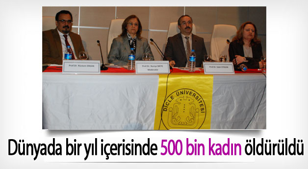 Dünyada bir yıl içerisinde 500 bin kadın öldürüldü