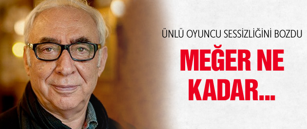Hedefteki Şener Şen sessizliğini bozdu