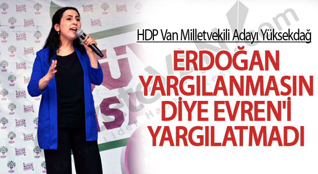 Figen Yüksekdağ Muş'ta Konuştu: Çarpılırsın, çarpılırsın!