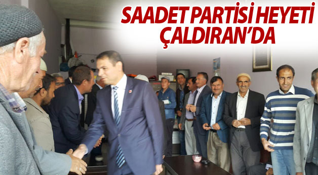 SP Heyeti Çaldıran'da