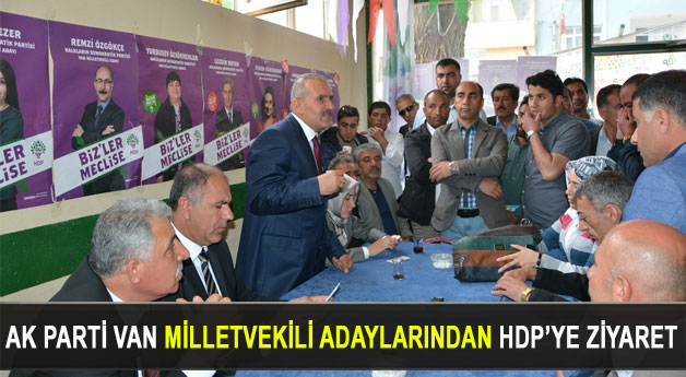 AK Parti Milletvekili Adaylarından HDP'ye Ziyaret
