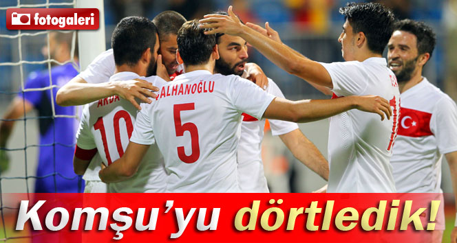 Türkiye 4-0 Bulgaristan Maçı Golleri Özeti