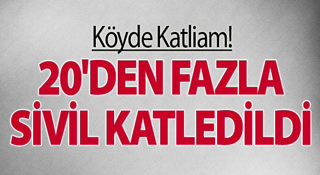 Berxbotan köyünde katliam! 20'den Fazla Ölü