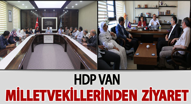 HDP Van Milletvekillerinden Ziyaret