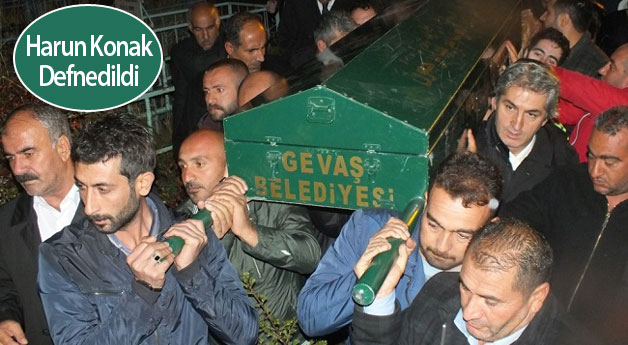Yusuf Konak'ın Oğlu Harun Konak Defnedildi