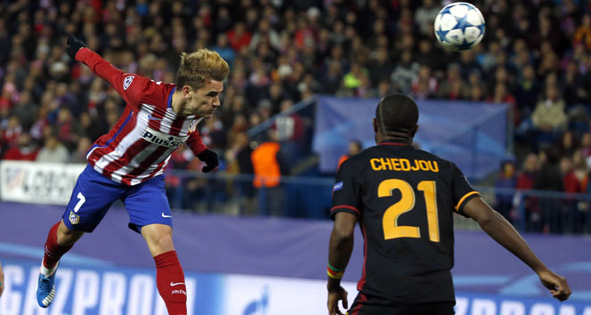 Atletico Madrid 2-0 Galatasaray (Aslan Havlu Attı)