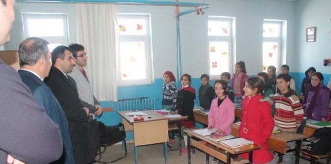 Kaymakam Bayır'dan Okul Ziyareti